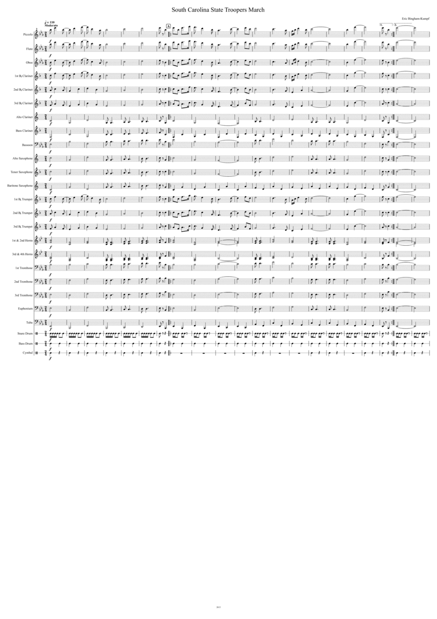 South Carolina State Troopers March