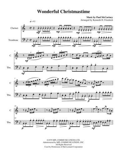 Wonderful Christmastime (arr. Kenneth D. Friedrich)