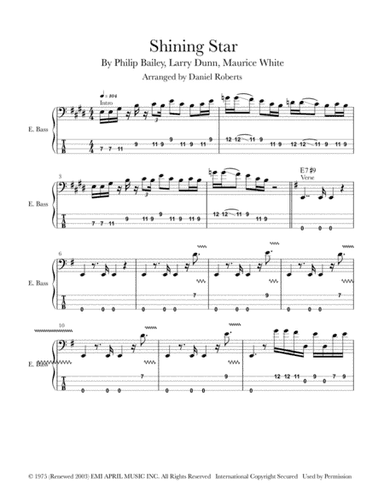 Shining Star (arr. Daniel Roberts)