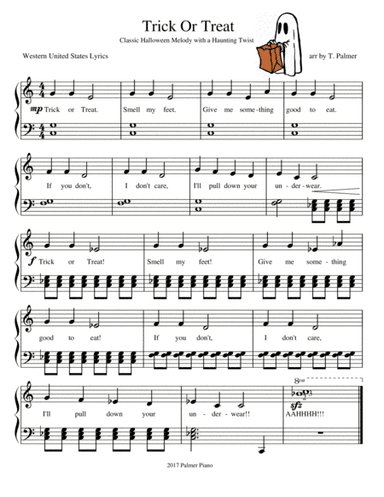Trick or Treat (arr. Tasha Palmer)