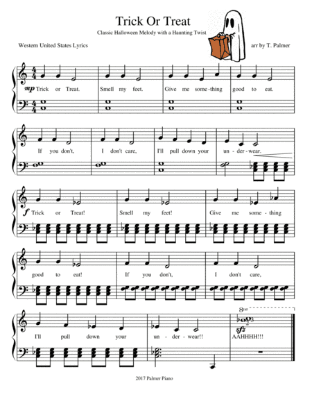 Trick or Treat (arr. Tasha Palmer)