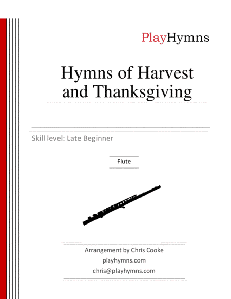 Hymns of Harvest and Thanksgiving (arr. Chris Cooke)