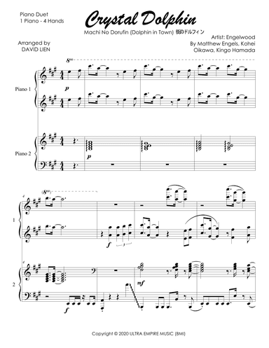 Crystal Dolphin (arr. David Lien)