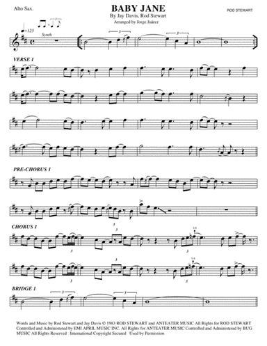Baby Jane (arr. Jorge Juárez)