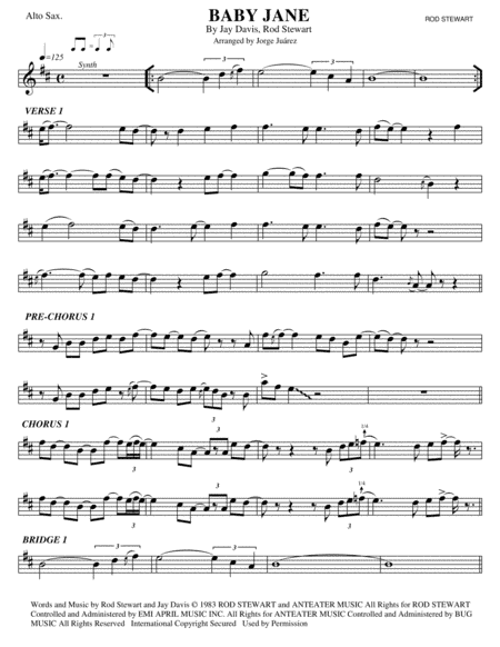 Baby Jane (arr. Jorge Juárez)