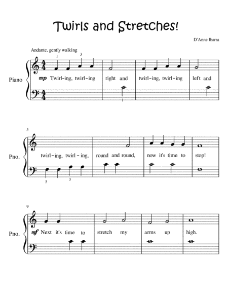 Twirls and Stretches