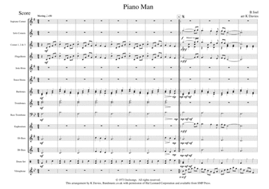 Piano Man (arr. K Davies)