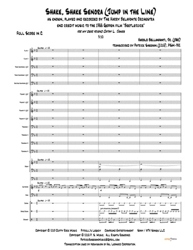 Shake Senora (remix) (arr. Patrick Sheehan)