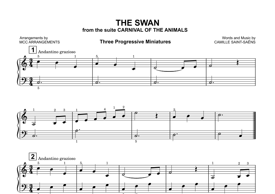 The Swan (arr. MCC Arrangements)