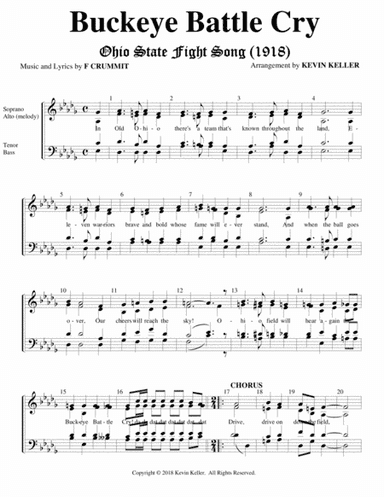 Buckeye Battle Cry (OSU Fight Song) (arr. Kevin Keller)