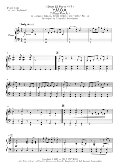 Y.M.C.A. (arr. Tsuyoshi Yoroiguma)