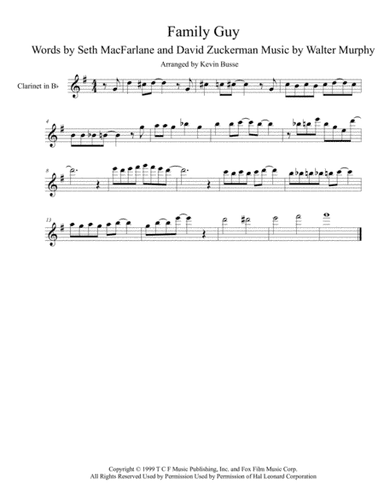 Theme From Family Guy (arr. Kevin Busse)