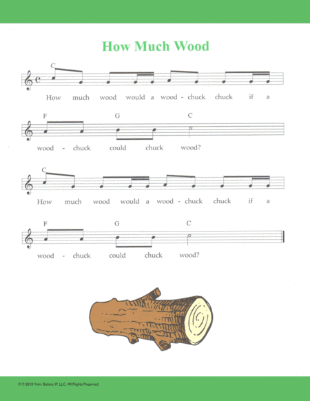 How Much Wood (arr. Hal Wright)