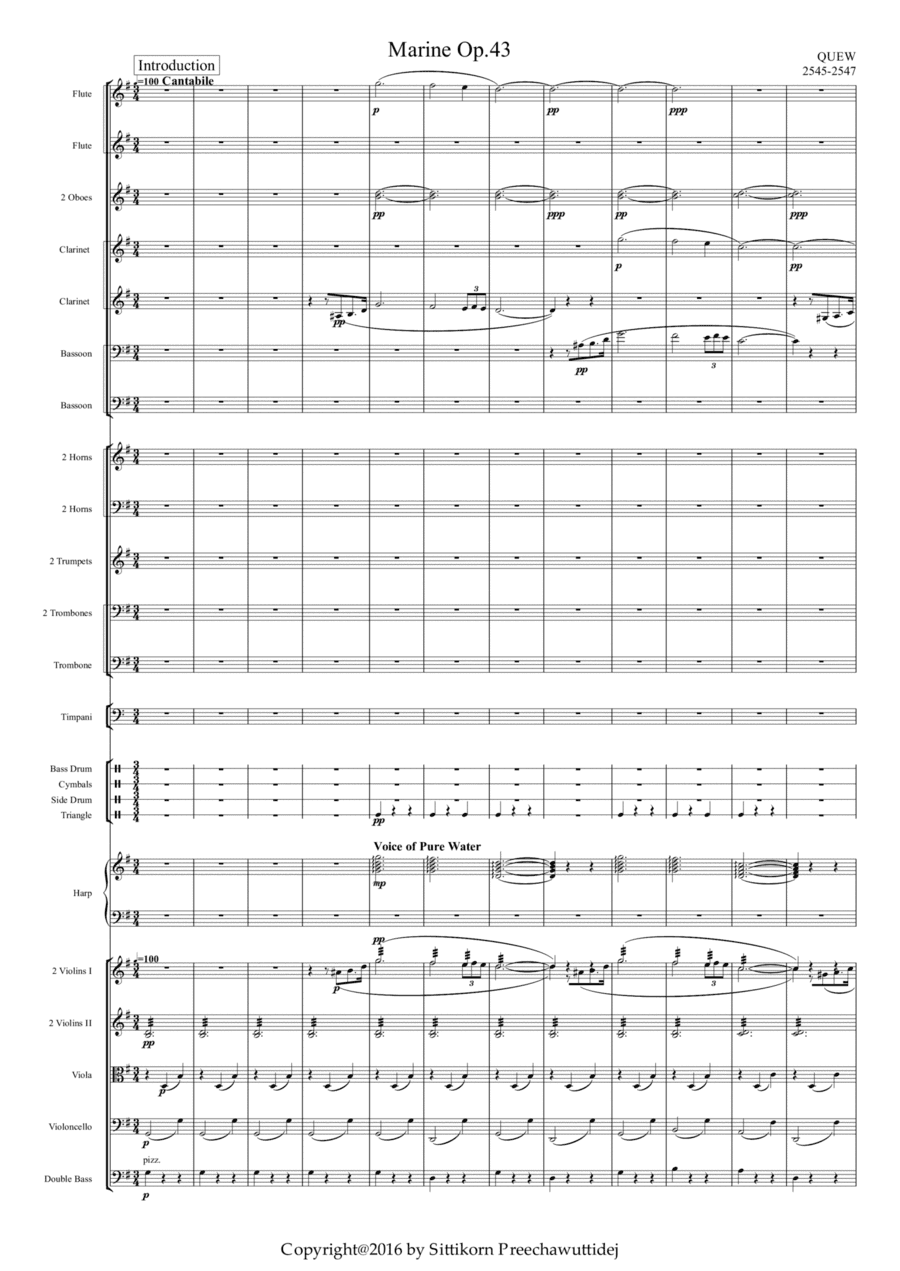 Op.43 Marine Waltz [Dr.QUEW]