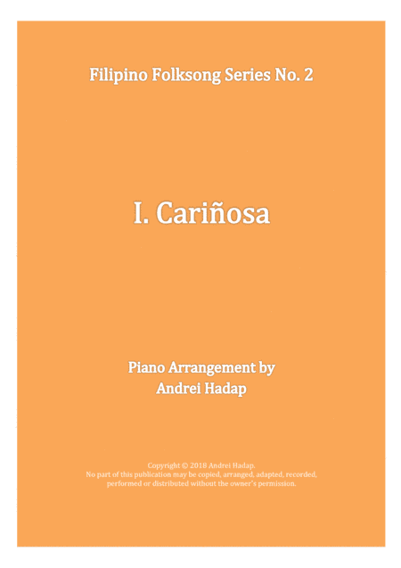 Filipino Folksong Series 2 - arranged for Piano Solo (arr. Andrei Hadap)