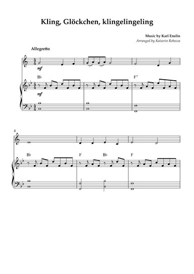 Kling, Glöckchen, klingelingeling (arr. Kaiserin Rebecca)