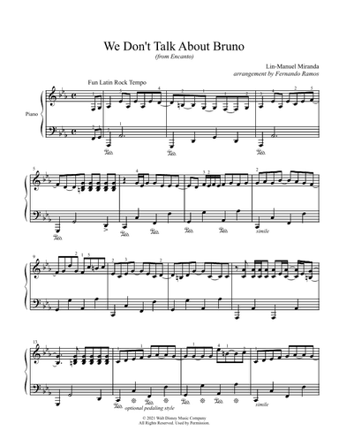 We Don't Talk About Bruno (arr. Fernando Ramos)