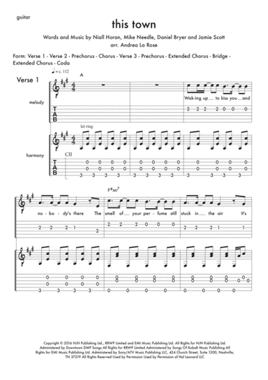 This Town (arr. Andrea La Rose)