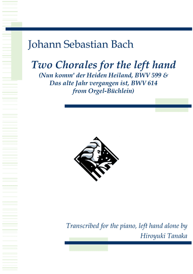 Two Chorales for the left hand (arr. Hiroyuki Tanaka)