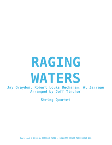 Raging Waters (arr. Jeff Tincher)