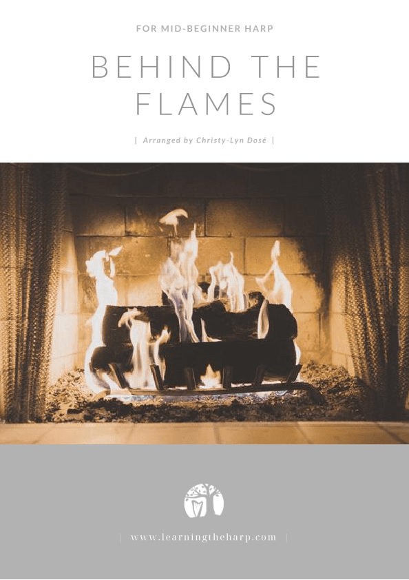 Behind the Flames  - Mid-Beginner for Harp
