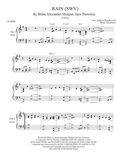 Rain (arr. Music Greatness)