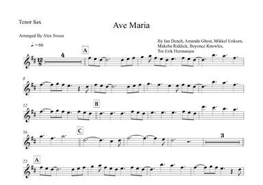 Ave Maria (arr. Alex Souza)