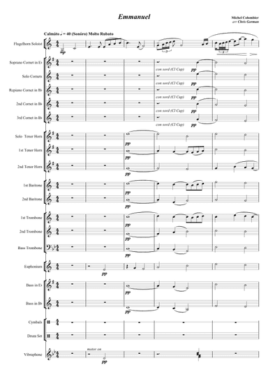 EMMANUEL (arr. Chris Gorman)