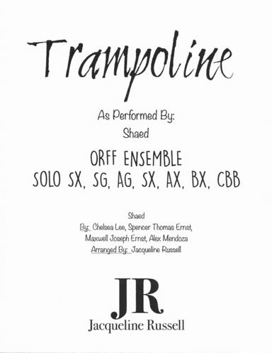 Trampoline (arr. Jacqueline Russell)