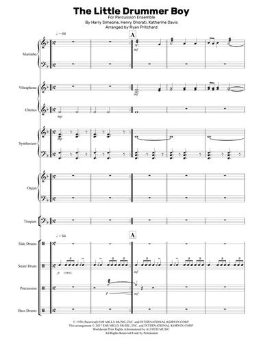 The Little Drummer Boy (arr. Ryan Pritchard)
