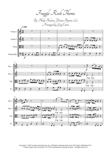 Fraggle Rock Theme (arr. Greg Eaton)