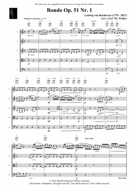 Rondo (arr. Gert Th. Walter)