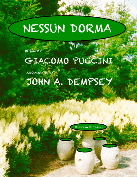 Nessun Dorma (Bassoon and Piano) (arr. John A. Dempsey)
