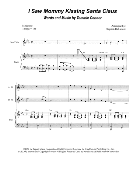 I Saw Mommy Kissing Santa Claus (arr. Stephen DeCesare)