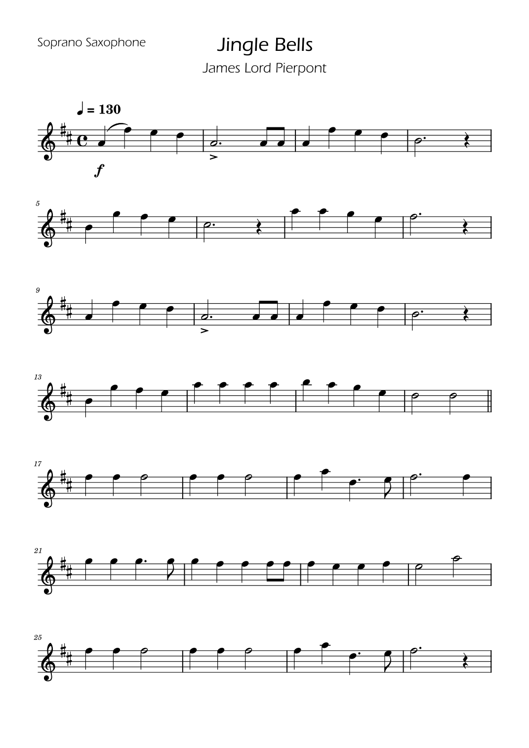 Jingle Bells - Sax Trio (arr. Ygor Nunes)