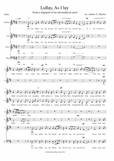 Lullay As I lay (revised)
