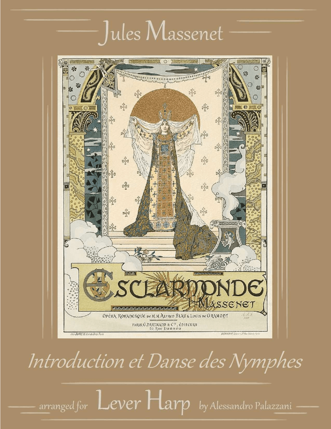 ESCLARMONDE: Introduction et Dance des Nymphes - Solo Lever Harp (arr. Alessandro Palazzani)