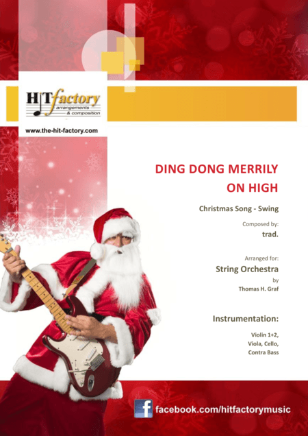 Ding dong merrily on high - Swing - String Orchestra (arr. Thomas H. Graf)