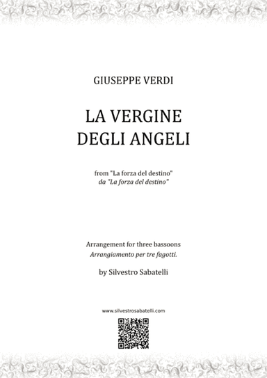 La Vergine degli Angeli - G. Verdi (arr. Silvestro Sabatelli)