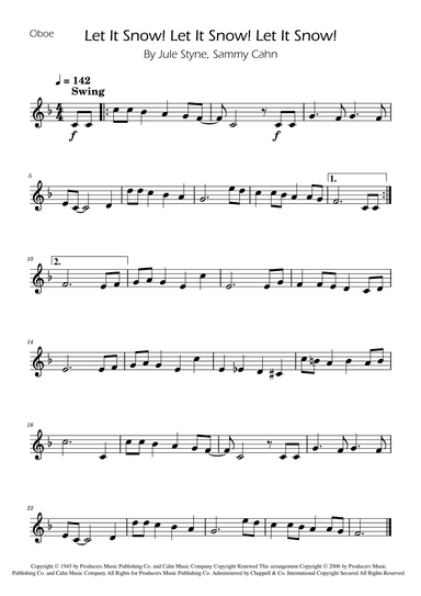 Let It Snow! Let It Snow! Let It Snow! (arr. Ygor Nunes)