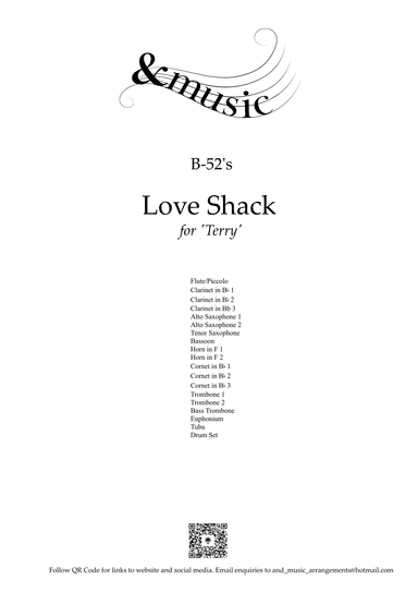 Love Shack (arr. Andee Birkett)