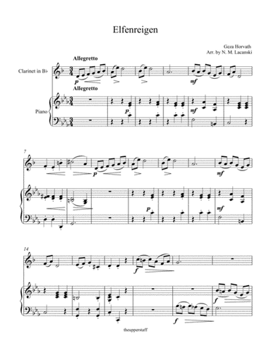 Elfenreigen (arr. Nick Lacanski)