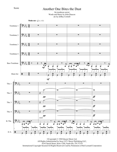 Another One Bites The Dust (arr. Jeffrey Cottrell)