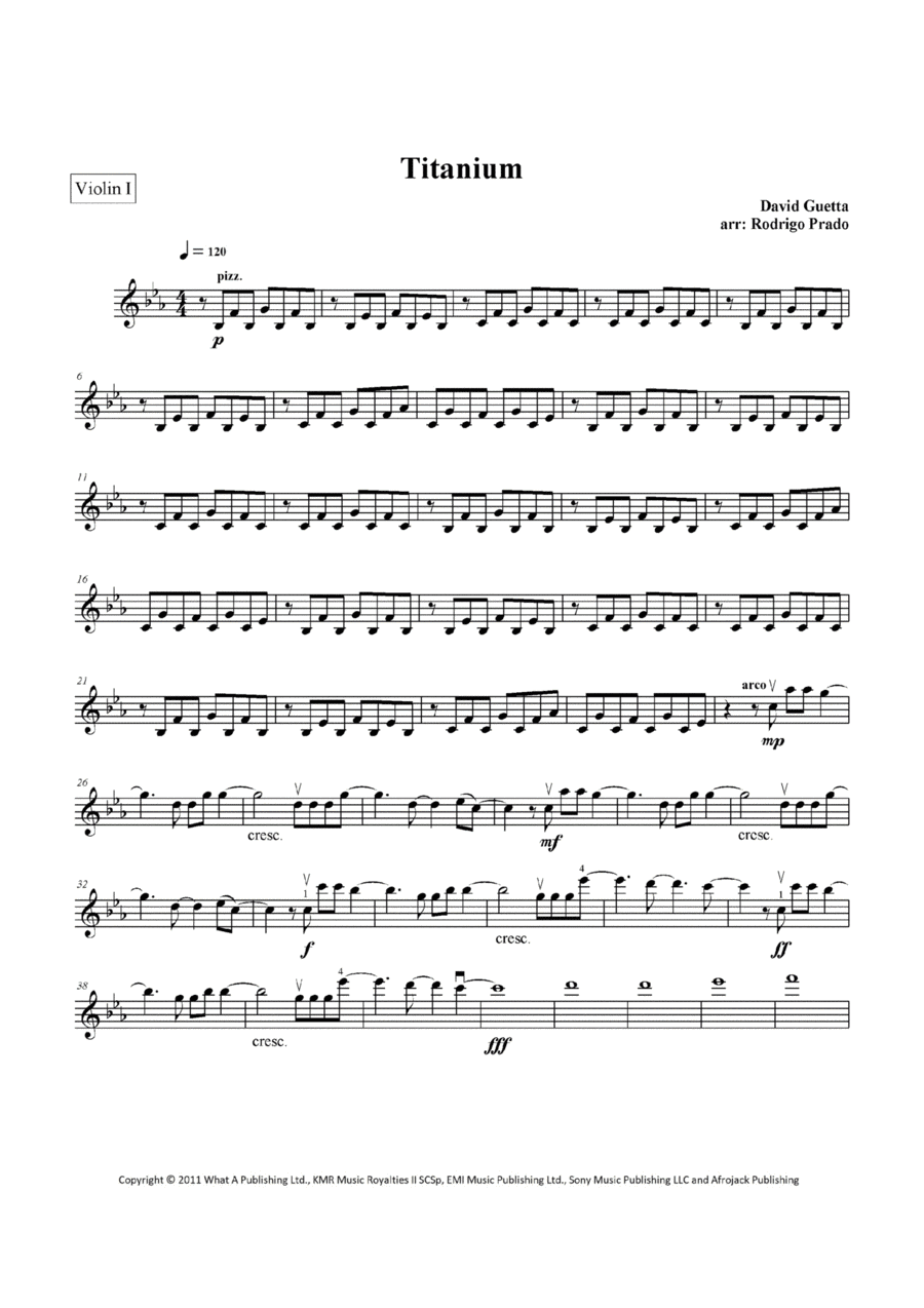 Titanium (arr. Rodrigo Prado)