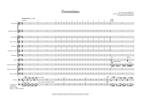 Geronimo (arr. Daryl McKenzie)