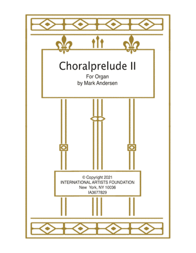 Choralprelude II for Organ