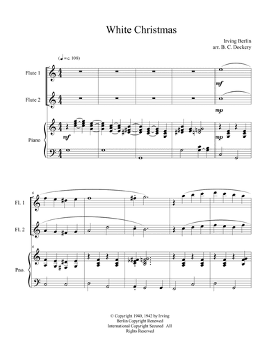 White Christmas (arr. B. C. Dockery)