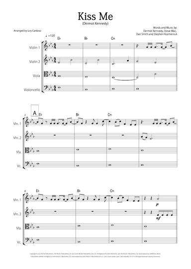 Kiss Me (arr. Iury Cardoso)