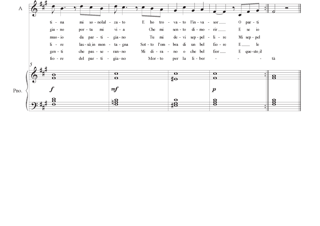 Bella Ciao (arr. Art.o Artaud)