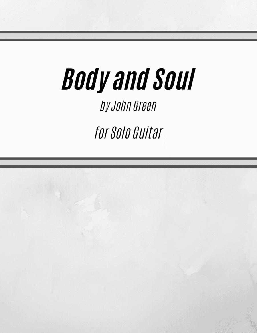 Body And Soul (arr. Kenneth Pasciak)